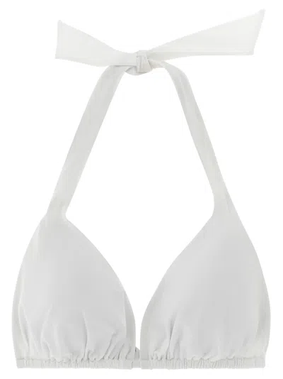 Dolce & Gabbana Dg Bikini Top In White