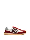 Dolce & Gabbana Sneaker Bassa Dragon+crosta+vi Bianco/bianco Sneakers Bordeaux In Multi