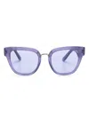 Dolce & Gabbana Dg Cat-eye Frame Sunglasses In Purple