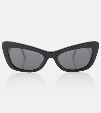 Dolce & Gabbana Dg Cat-eye Sunglasses In Black