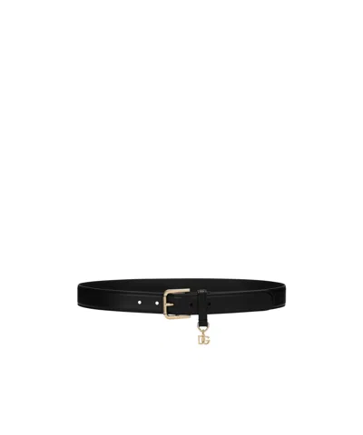 DOLCE & GABBANA DOLCE  GABBANA DG LOGO PLAQUE BELT