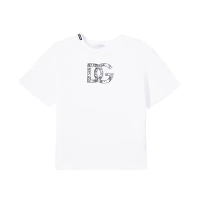DOLCE & GABBANA DG COTTON JERSEY T-SHIRT