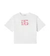 Dolce & Gabbana Floral-logo T-shirt In White
