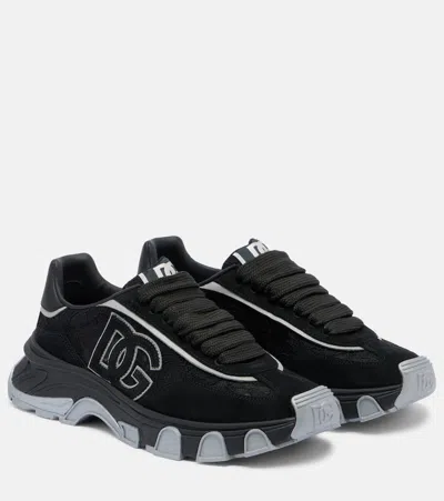 Dolce & Gabbana Dg Country Road Sneakers In Black