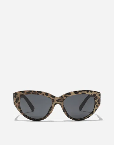 Dolce & Gabbana Dg Crossed Sunglasses In Multi