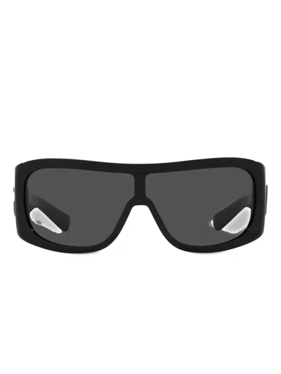 Dolce & Gabbana Dg Crossed Sunglasses In Black