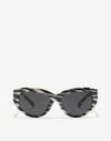 Dolce & Gabbana Dg Crossed Sunglasses In Multi