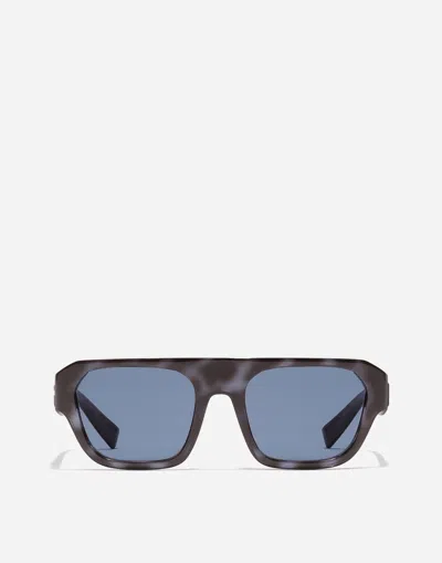 Dolce & Gabbana Dg Crossed Sunglasses In Pink