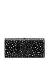 Dolce & Gabbana Dg Crystal Clutch Bag In Black