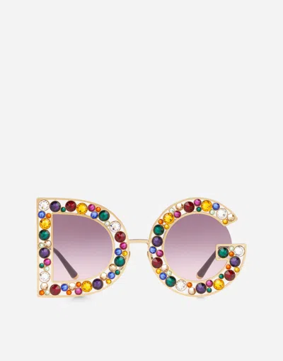 Dolce & Gabbana Dg Crystal Sunglasses