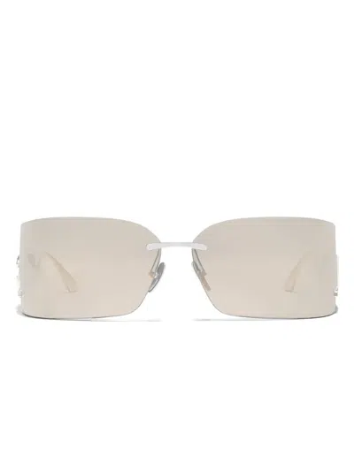 Dolce & Gabbana Dg Crystal Sunglasses In Silver