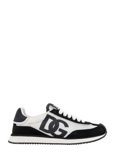 DOLCE & GABBANA DG CUSHION BLACK/WHITE SNEAKERS
