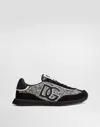 Dolce & Gabbana Low-top Wool Sneakers With Suede Inserts