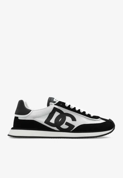 Dolce & Gabbana Dg Cushion Lace-up Sneakers In Multi