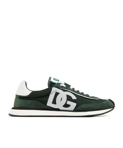 DOLCE & GABBANA DOLCE  GABBANA DG LOGO PRINTED RUNNER SNEAKERS