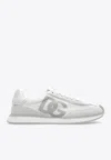 Dolce & Gabbana Dg Cushion Mixed-material Sneakers In Gray