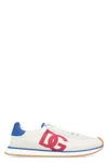 Dolce & Gabbana Cushion Low-top Sneakers Featuring Contrasting Elements In White