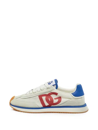 Pre-owned Dolce & Gabbana Dg Cushion Low-top Sneakers In Gray