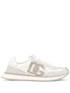 Dolce & Gabbana Dg Cushion Mixed-material Sneakers In White