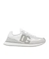 Dolce & Gabbana Dg Cushion Mixed-material Sneakers In White