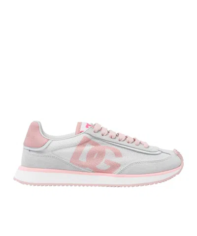DOLCE & GABBANA DOLCE  GABBANA DG LOGO PRINTED LOW-TOP SNEAKERS