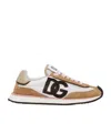 Dolce & Gabbana White Calf Leather Sneakers. Brown Calf Leather Sneakers In White