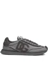 Dolce & Gabbana Dg Cushion Nylon Sneakers In Black