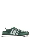 Dolce & Gabbana Dg Cushion Leather Blend Sneaker In Red