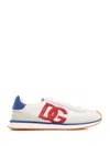 Dolce & Gabbana Logo Lace-up Sneakers In Blue