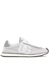 Dolce & Gabbana Men Aria Mesh And Leather Sneakers
