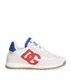 Dolce & Gabbana Dg Cushion Leather-trimmed Sneakers