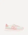 Dolce & Gabbana Canvas And Suede Sneakers In Multi