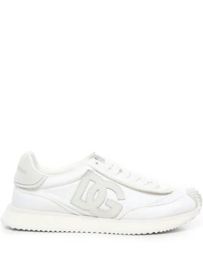 Dolce & Gabbana Dg Cushion Sneakers In White