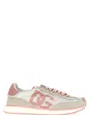 Dolce & Gabbana Canvas And Suede Sneakers