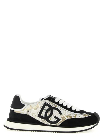 Dolce & Gabbana 'dg Cushion' Sneakers In Neutral