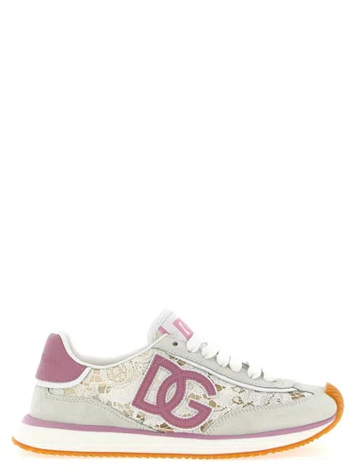 Dolce & Gabbana 'dg Cushion' Sneakers In Pink