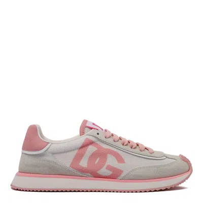 Dolce & Gabbana Dg Cushion Sneakers In Pink