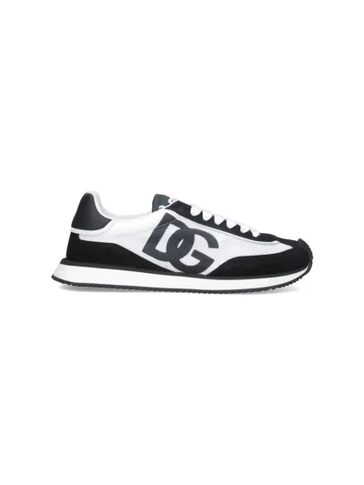 Dolce & Gabbana Dg Cushion Sneakers In White