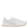 Dolce & Gabbana White Low Top Sneakers With Logo Patch On Tongue And Side In Leather Man In White