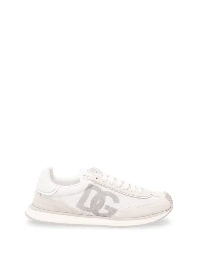 Dolce & Gabbana `dg Cushion` Sneakers In White