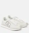Dolce & Gabbana Dg Cushion Mixed-material Sneakers In White