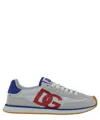 Dolce & Gabbana Cushion Low-top Sneakers Featuring Contrasting Elements In White