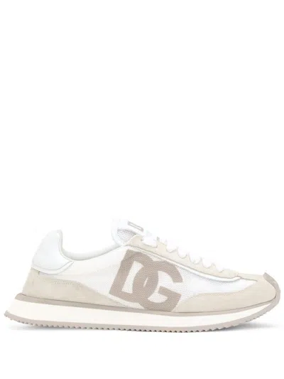 Dolce & Gabbana Dg Cushion Sneakers In White