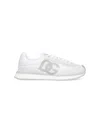 Dolce & Gabbana Dg Cushion Mixed-material Sneakers In White
