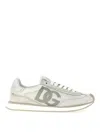 Dolce & Gabbana Cushion Sneaker In Mixed Materials Color White In White