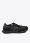 Dolce & Gabbana Low Top Sneakers Featuring Suede Accents In Black