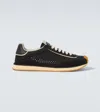 Dolce & Gabbana Black Fabric Sneakers In Multi