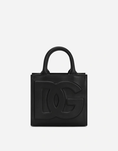 Dolce & Gabbana Dg Daily Mini Shopper In Black