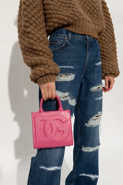 Dolce & Gabbana 'dg Daily Mini' Shoulder Bag In Pink
