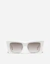 Dolce & Gabbana Dg Diva Sunglasses In White